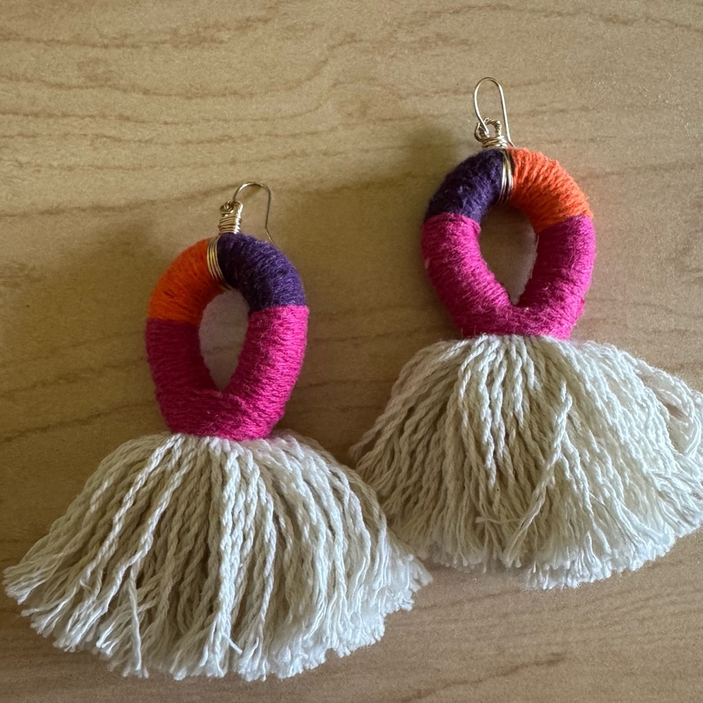 Colorful Tassel Earrings